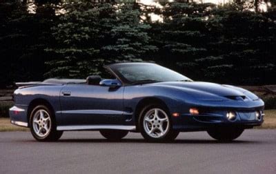 Used 2000 Pontiac Firebird Convertible Pricing & Features | Edmunds