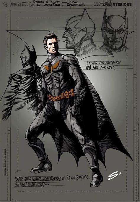 Concept Art of Ben Affleck as Batman — GeekTyrant