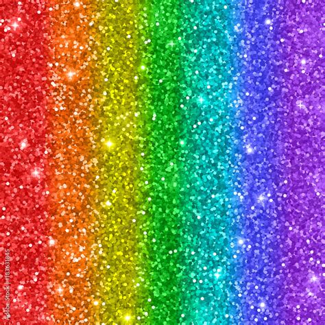 Multicolored rainbow glitter background. Vector Stock Vector | Adobe Stock