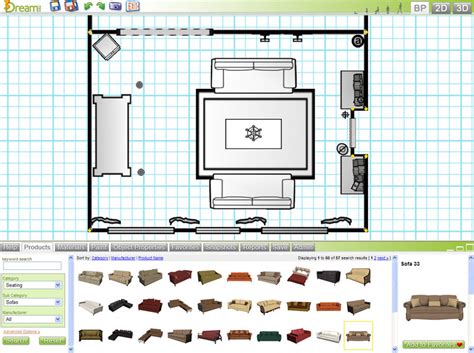 Free room planner – Sminkebord med speil og lys