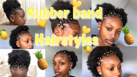 Rubber Band Hairstyles 4C Hair : How To Effectively Stretch 4c Hair ...