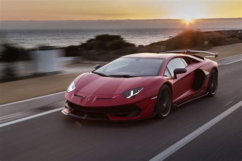 #Lamborghini Lamborghini Aventador SVJ #Car Lamborghini Aventador Red ...