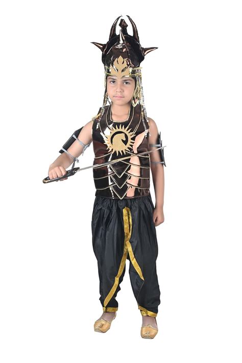 Buy BookMyCostume Baahubali Warrior Indian Movie Character with Helmet ...