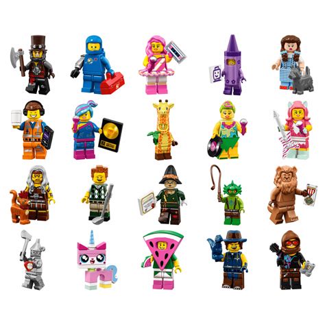 LEGO Movie 2 Minifigures Series Complete Collection of 20 LEGO ...