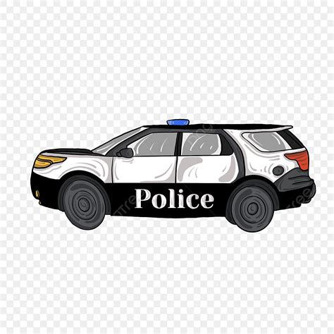 Black Police Car Clip Art, Police Car Clipart, Black, Police Car PNG ...