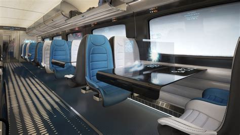 Hitachi Rail Europe reveals new high speed train interior