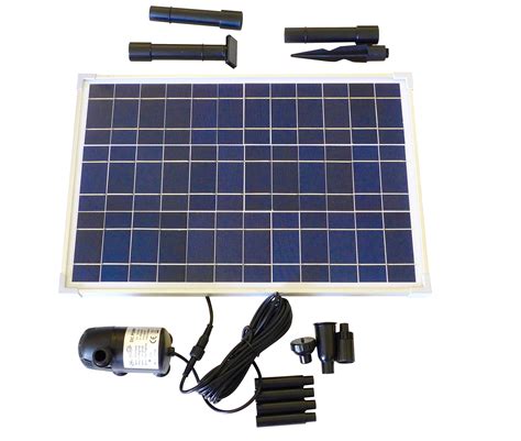 Solar Water Pump kit 200GPH with 12v submersible water pump and 10 watt ...