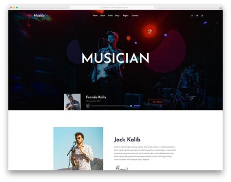 42 Free Artist Website Templates To Grow Your Digital Audience 2020