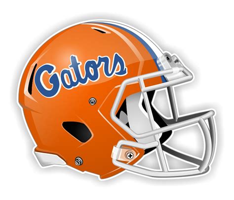 Florida Gators Football Helmet Decal / Sticker Die cut