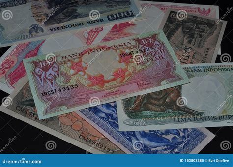 Isolated Indonesian Banknotes. Indonesian Currency Stock Photo - Image ...