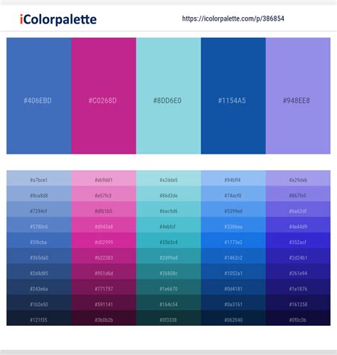 Purple Purple Color Palettes Color Palette Challenge Purple Color Chart ...