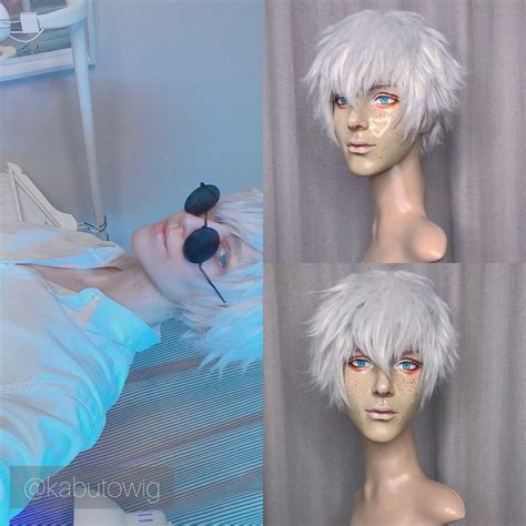 Itadori Yuuji cosplay wig Jujutsu kaisen inspired Jujutsu | Etsy