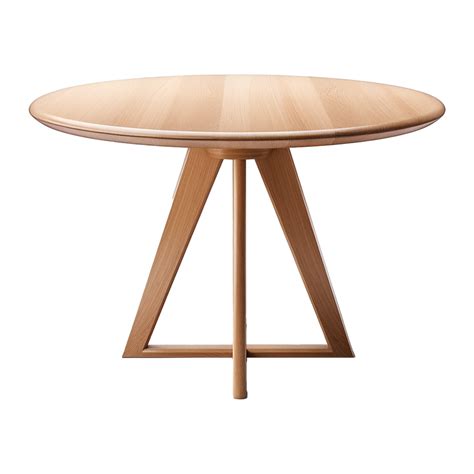 AI generated Modern round table isolated on transparent background ...