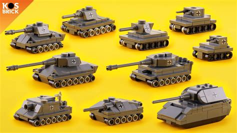 How To Make Lego Ww2 Vehicles