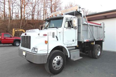 Peterbilt single axle dump truck for sale