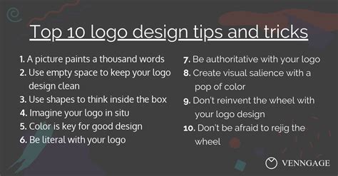 10 Logo Design Tips & How to Make a Good One (2024) - Venngage