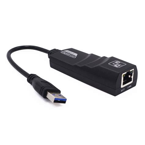 Generic USB Ethernet Adapter Network Card USB 3.0 to RJ45 Lan Gigabit ...