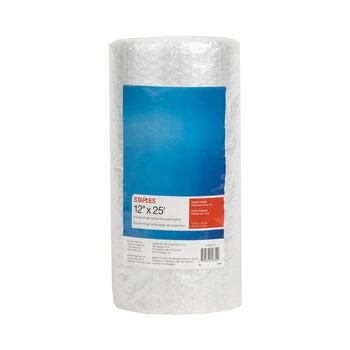 Staples Bubble Wrap Roll - 3/16" - 12" x 25' - Clear | staples.ca