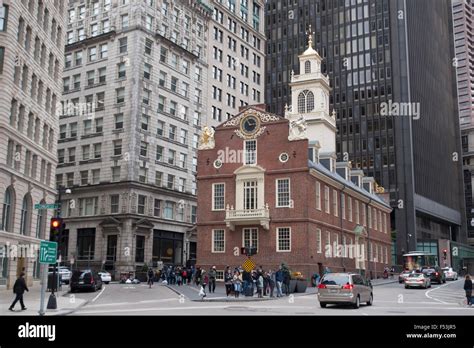 Old State House Boston Stock Photo - Alamy