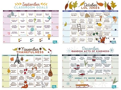 Teacher Calendar Printable - Calendar Templates