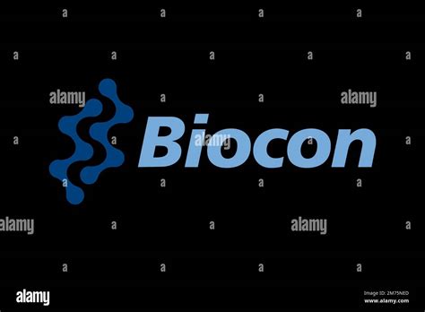 Biocon, Logo, Black background Stock Photo - Alamy