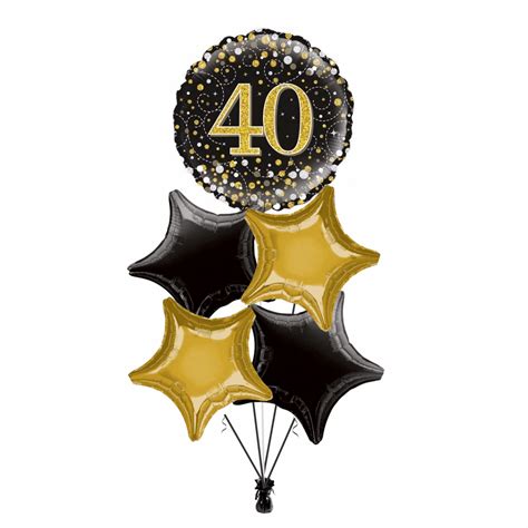 40th Birthday Balloon Bouquet – BALLOONS2U