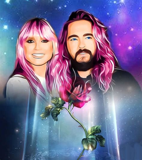 Tom Kaulitz and Heidi Klum - Tom Kaulitz & Heidi Klum (Artwork) Photo ...