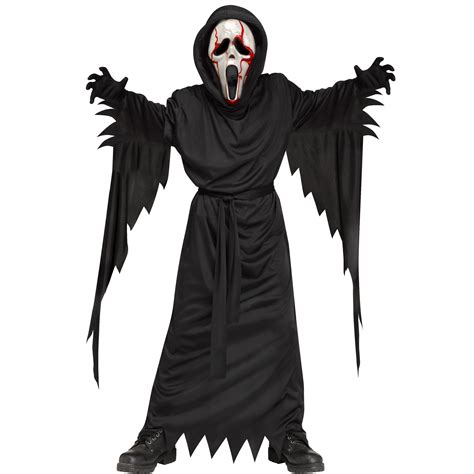 Officially Licensed Scream Bleeding Ghost Face Black Halloween Scary ...