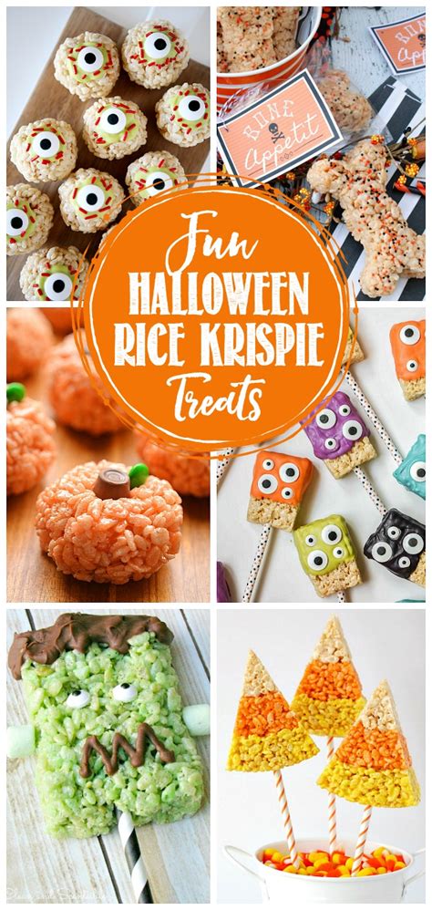 Easy Halloween Rice Crispy Treats 2022 - Diy Halloween 2022