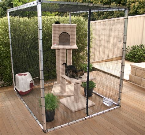 Cat Stuff Cat Enclosures Canberra~ The Balcony enclosure is a great ...