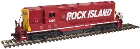 Rock Island EMD GP7 Diesel Engine without Dynamic Brakes #1208-HO Scale ...