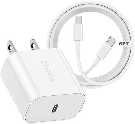 Amazon.com: iPhone 15 Fast Charger,20W USB C Wall Charger with 60W USB ...