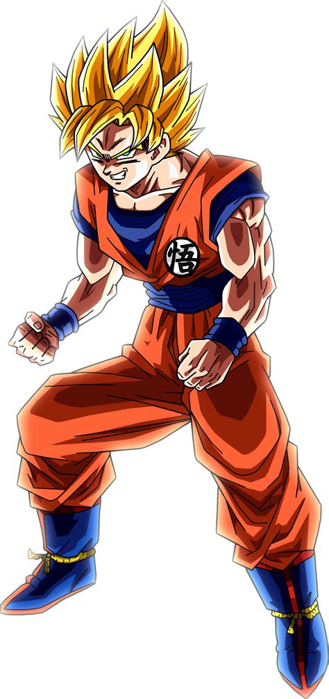 Super Saiyan Goku by BrusselTheSaiyan on DeviantArt