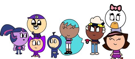 All Purple Characters by ChesterAnderson on DeviantArt