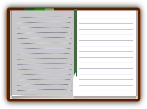 Notebook Diary Paper - Free vector graphic on Pixabay