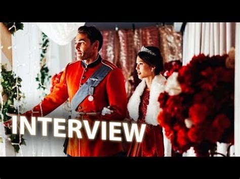 Christmas With A Prince (2018) Kaitlyn Leeb Interview | Nick Hounslow ...