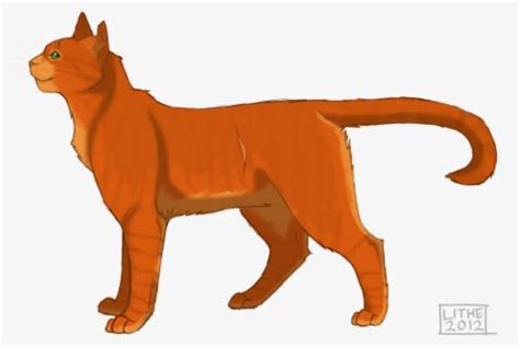 Warrior Cat Drawings Firestar - Firestar By Lithestep , Free ...