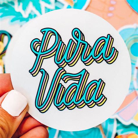 Pura Vida Sticker | Pura Vida Bracelets