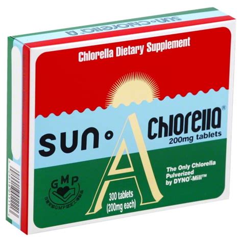 Sun Chlorella A, 200 mg, 300 Tablets - Walmart.com - Walmart.com