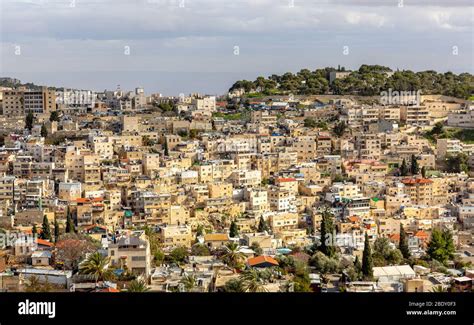 Aerial View of Jerusalem old city . Israel Stock Photo - Alamy