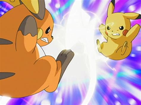 Pokemon Raichu And Pikachu