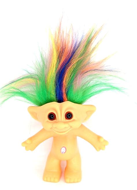 Troll Doll 5 Inch Retro Rainbow Hair - Etsy