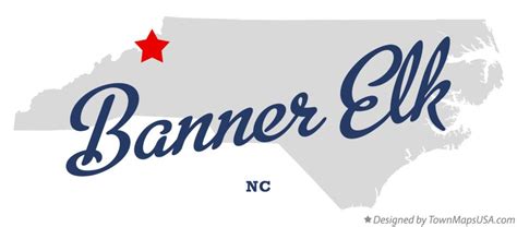 Map of Banner Elk, NC, North Carolina