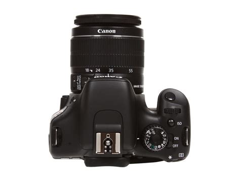 Canon EOS Rebel T2i Black Digital SLR Camera w/ EF-S 18-55mm IS II 10 ...