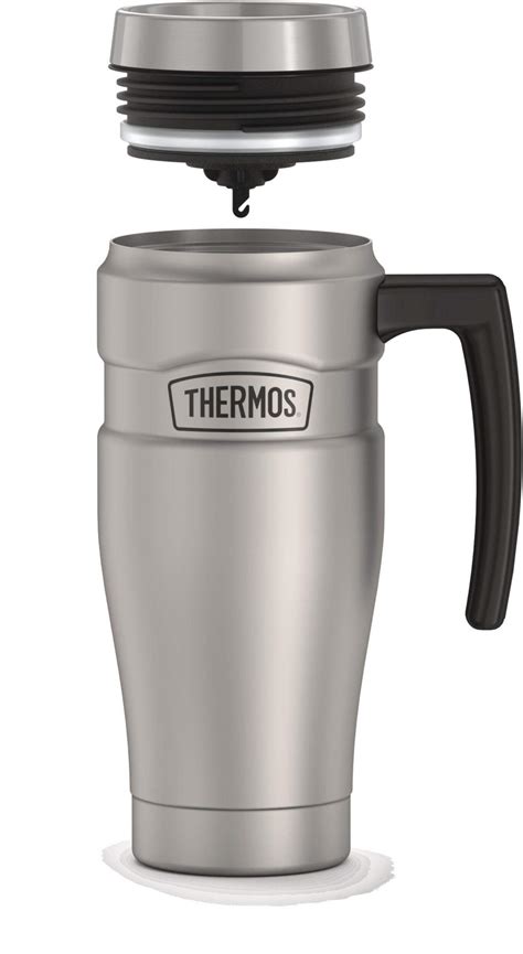 Thermos® King Insulated Stainless Steel Tumbler with Handle, 470-mL ...