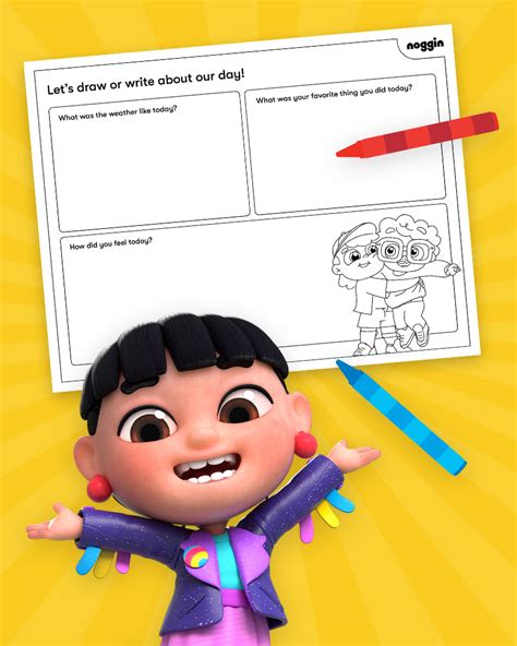 NOGGIN Activity Sheets – Nick Helps