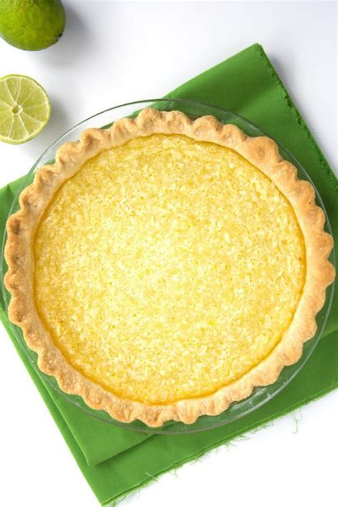 Lime Coconut Buttermilk Pie - Recipe Girl®