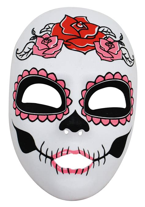 10 Dia De Los Muertos Masks Template - Template Guru