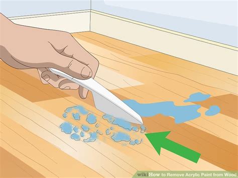 5 Ways to Remove Acrylic Paint from Wood - wikiHow