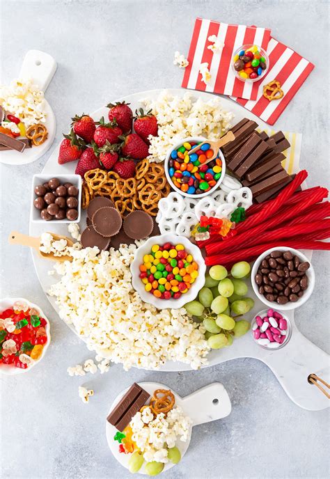 Movie Night Snacks | Sweet & Salty Snack Board | Pizzazzerie